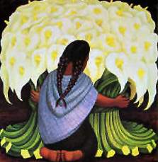 Diego Rivera - Vendedora de flores